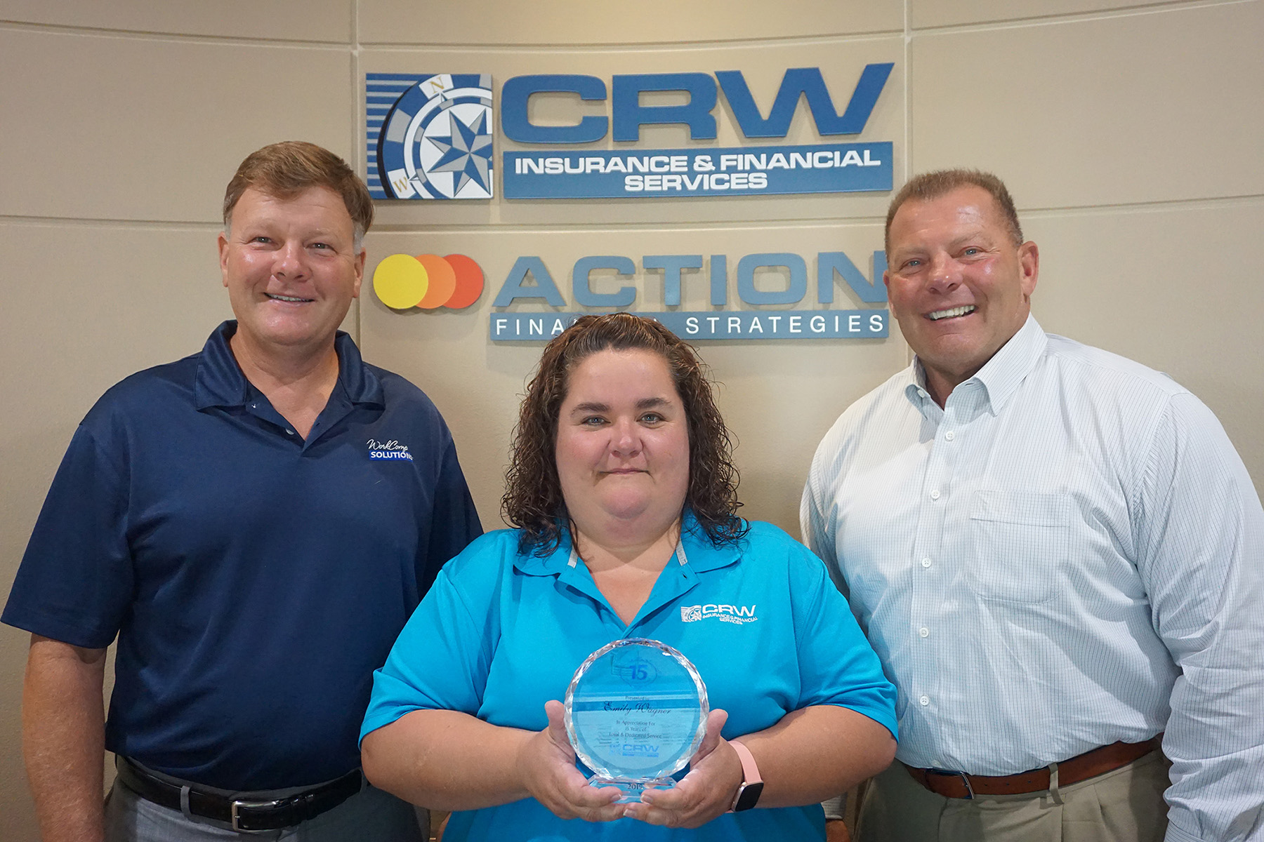 CRW celebrates employee milestone
