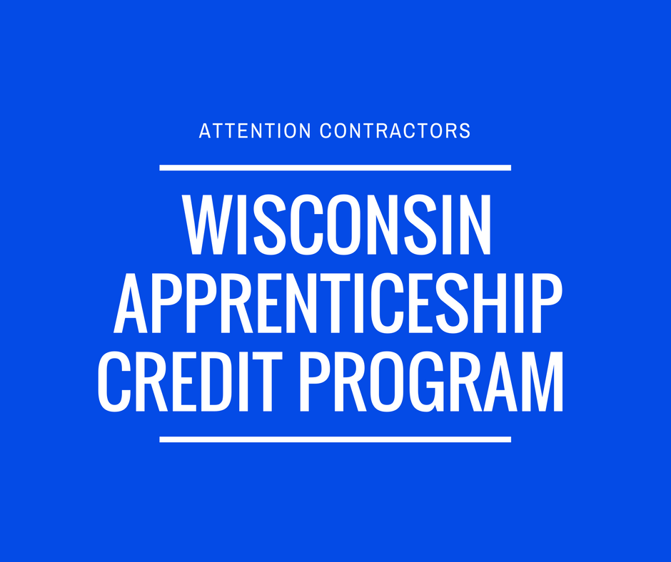 WI Apprenticeship Credit Program